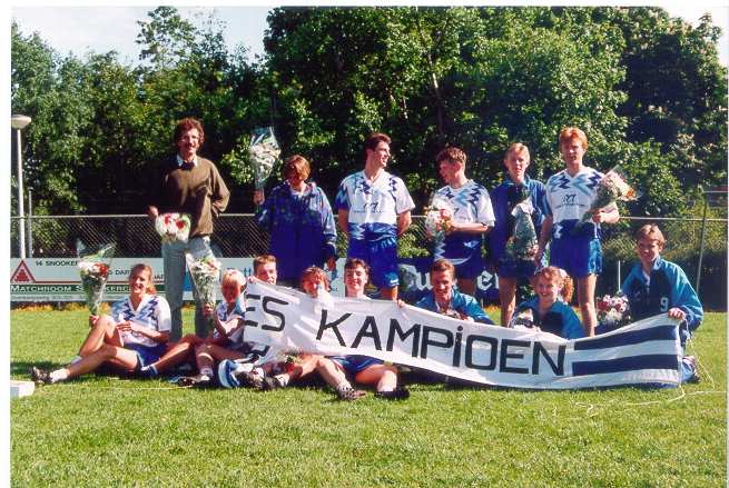 Bolnes 1 wordt kampioen bij WION
